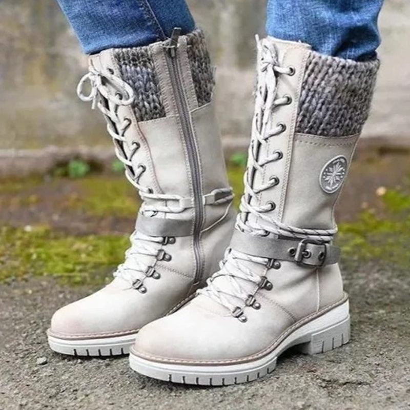 Winter Warrior Lace Up Boots