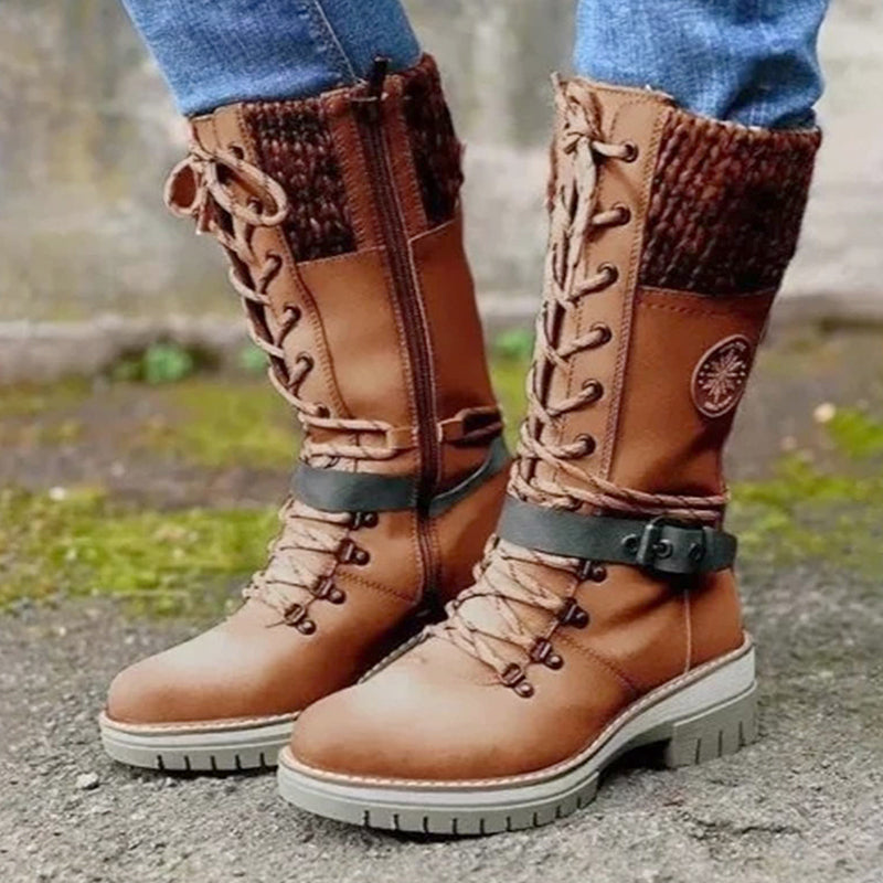 Winter Warrior Lace Up Boots