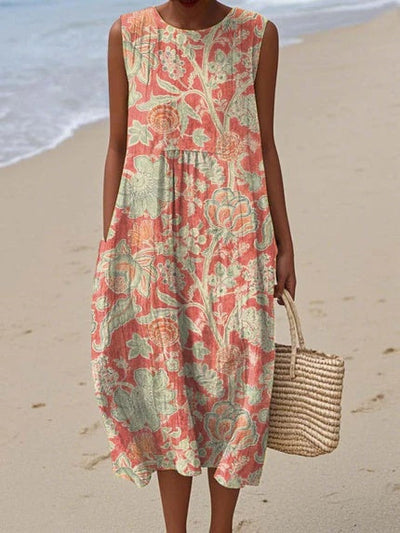 Thea™ Vintage-Blumenkleid