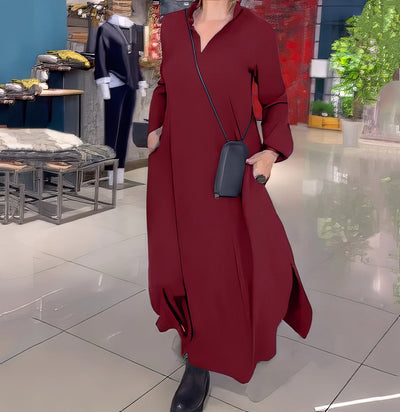 CLAUDIA | Elegante en Modebewuste Lange Rekjurk