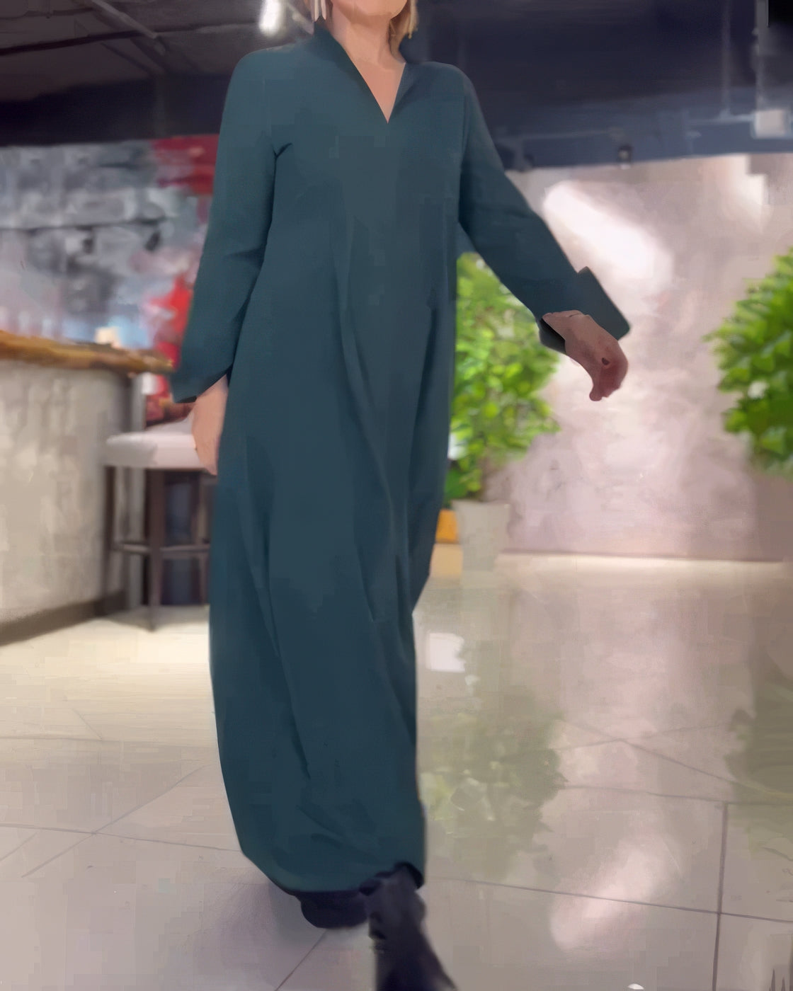 CLAUDIA | Elegante en Modebewuste Lange Rekjurk