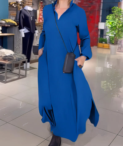 CLAUDIA | Elegante en Modebewuste Lange Rekjurk