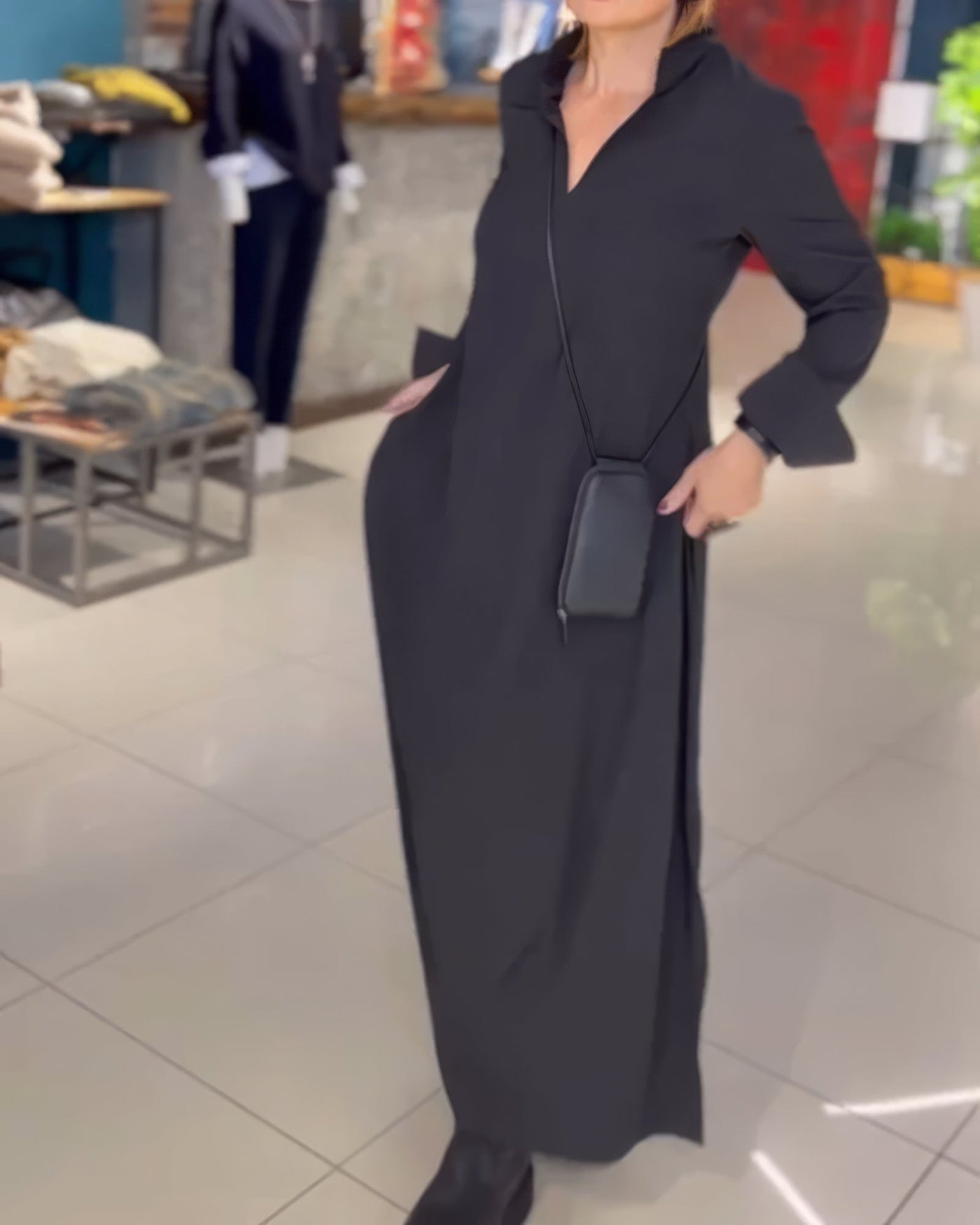 CLAUDIA | Elegante en Modebewuste Lange Rekjurk