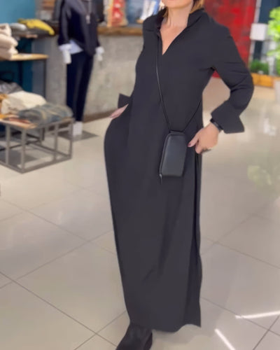 CLAUDIA | Elegante en Modebewuste Lange Rekjurk