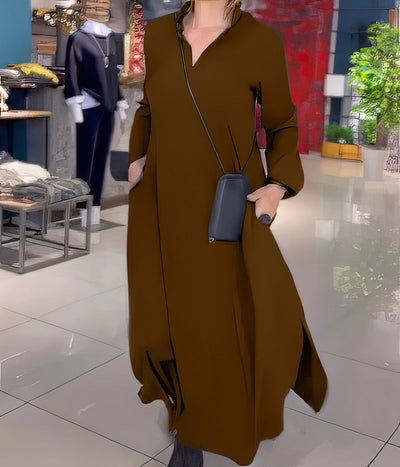 CLAUDIA | Elegante en Modebewuste Lange Rekjurk