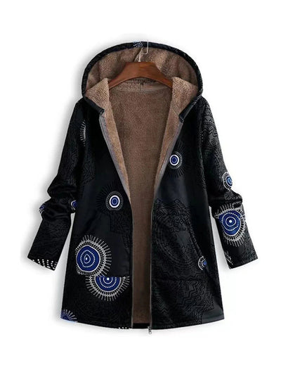 Boho Chic Hooded Jacket